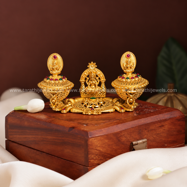 Lakshmi Devi Kumkum Box KK48