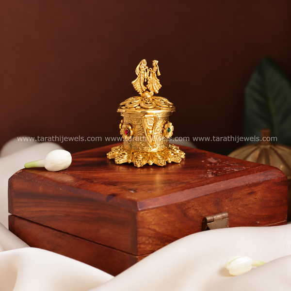 Radha & Krishna Kumkum Box KK51