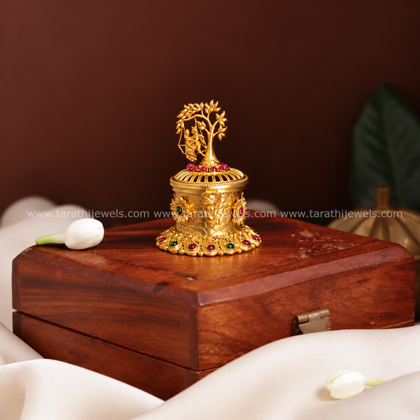 Radha & Krishna Kumkum Box KK54