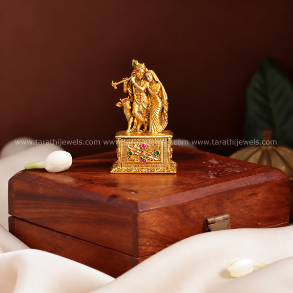 Radha & Krishna Kumkum Box KK55