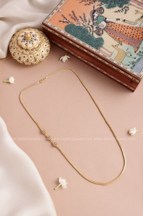 Traditional Ad stone Mogappu Chain MC20