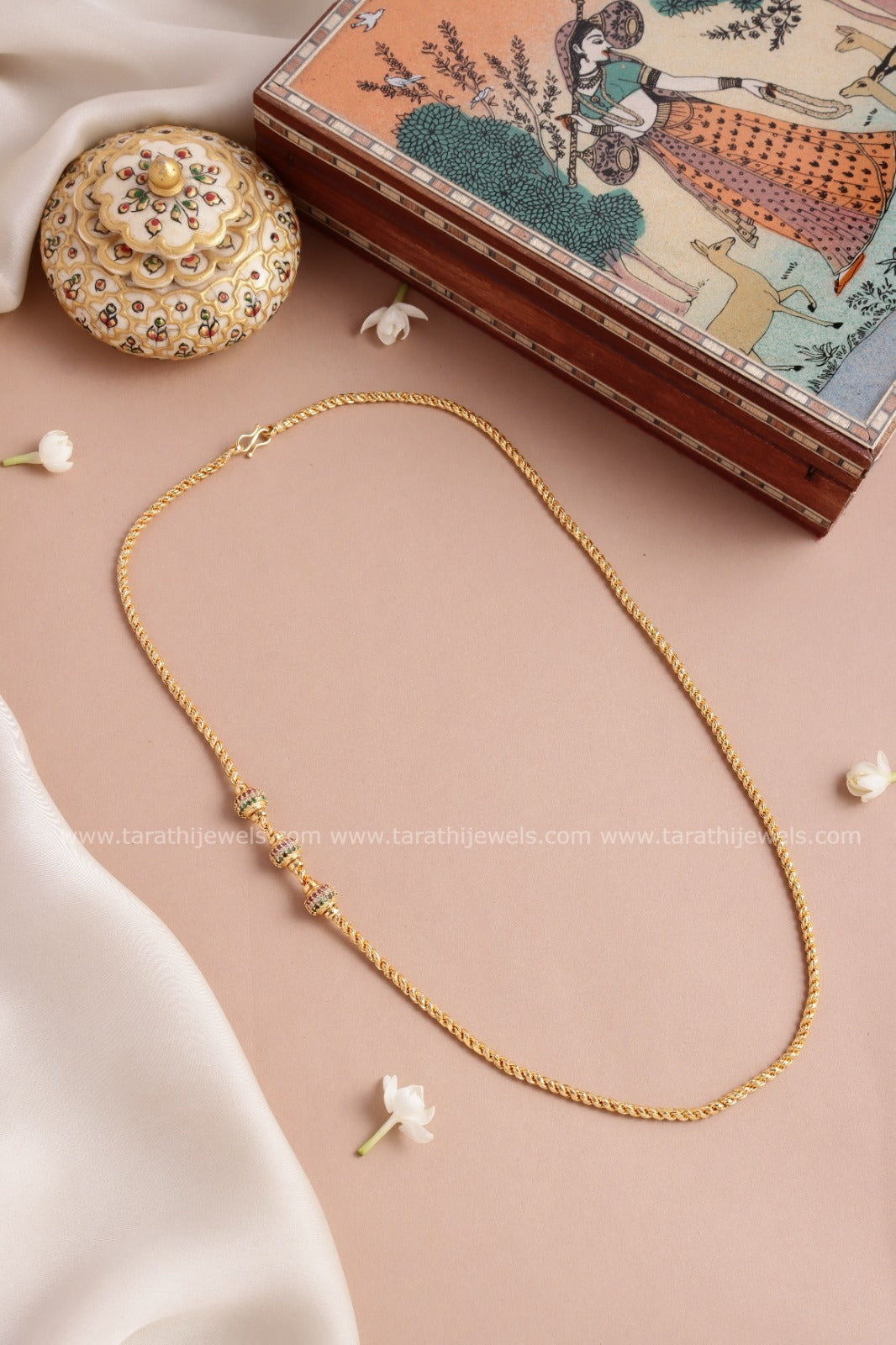 Traditional Ad stone Mogappu Chain MC24