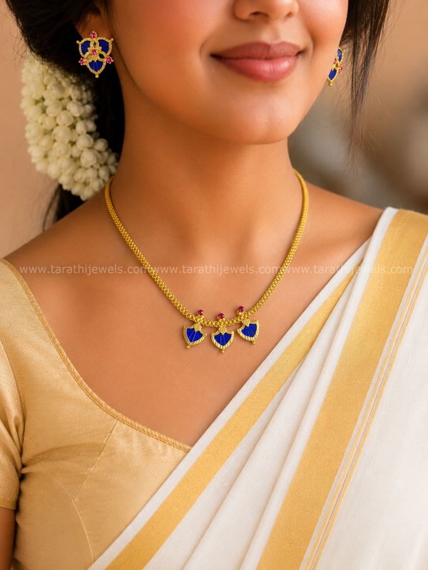 Traditional Kerala palakka Necklace N1000