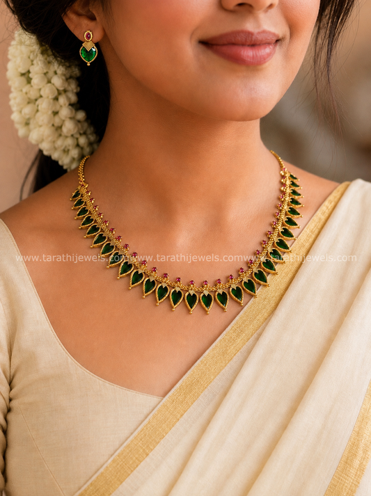 Green Stone Kerala Manga Mala N1019