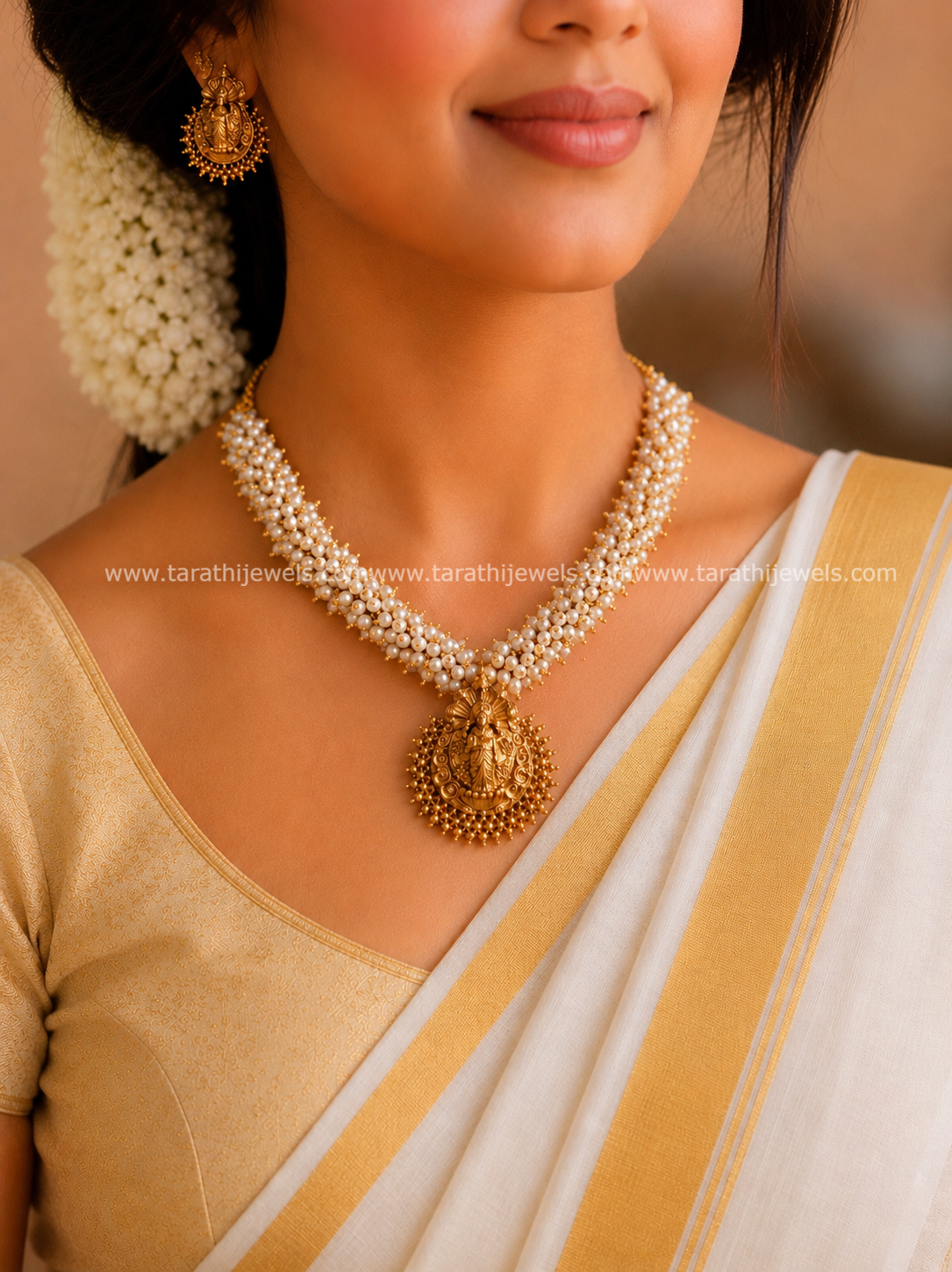 Jothi Pearl Necklace N1053