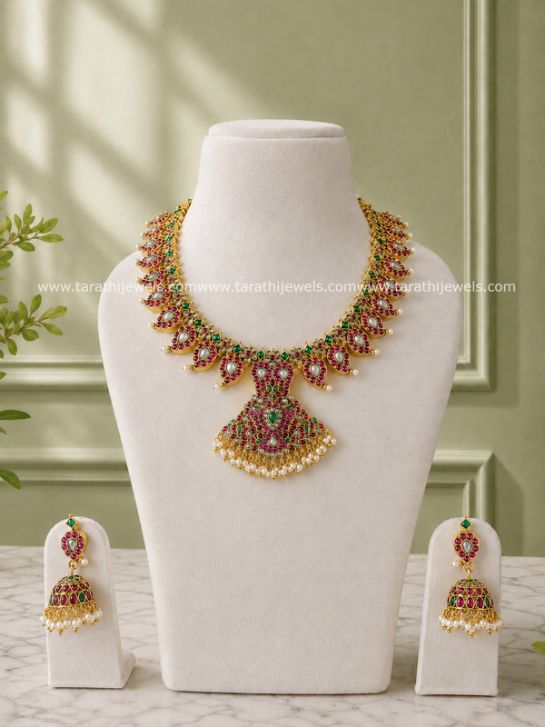 Tarathi Jadau Kundan Necklace N1071