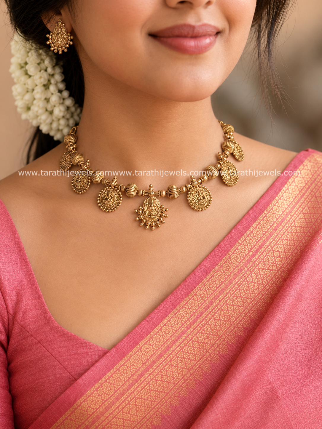 Antique Lakshmi Necklace N1077