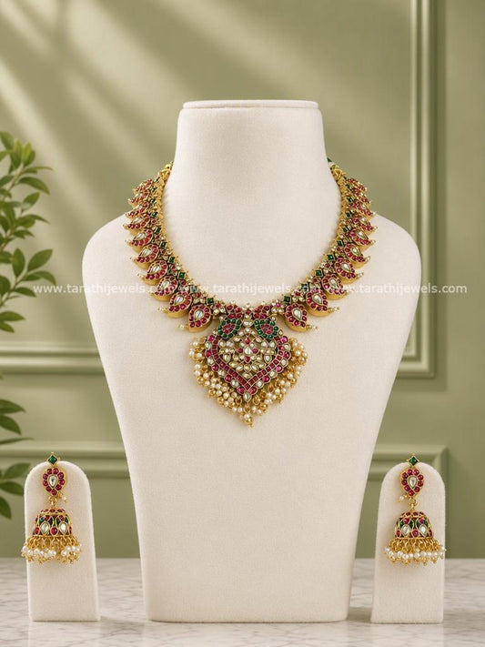 Tarathi Jadau Kundan Necklace N1082