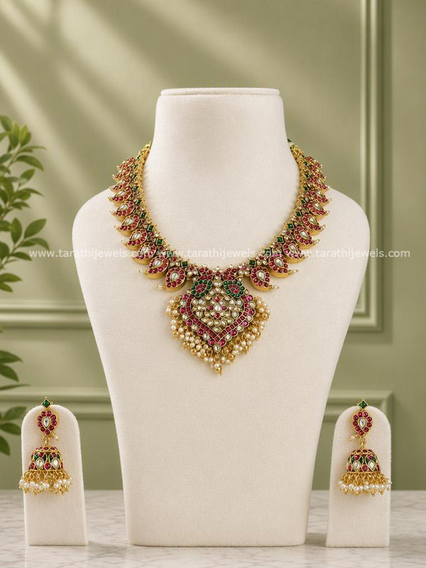 Tarathi Jadau Kundan Necklace N1082