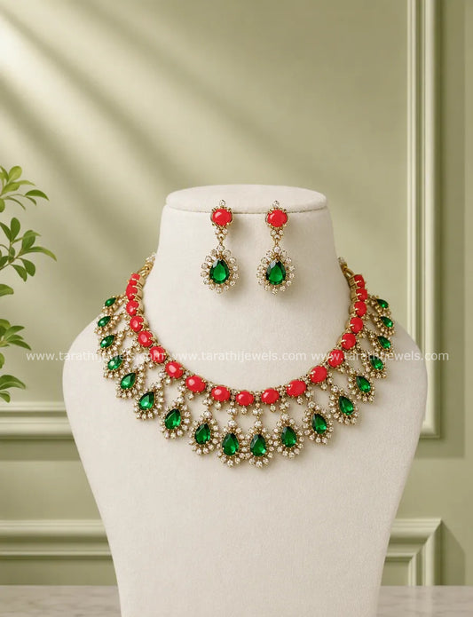 Avanthika Ad short Necklace N1092