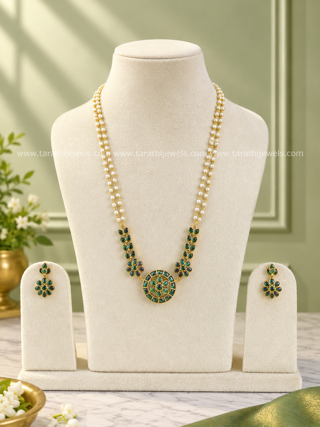 Tarathi Two in one Jadau  Necklace  N1147