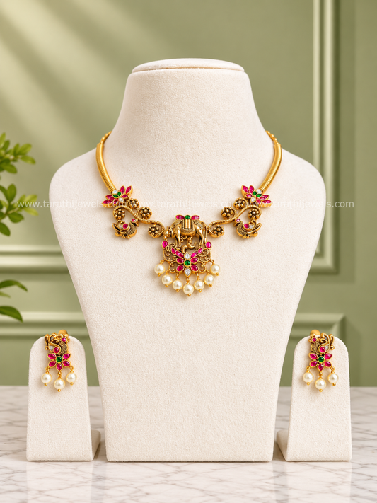 Antique Attigai Necklace N1173