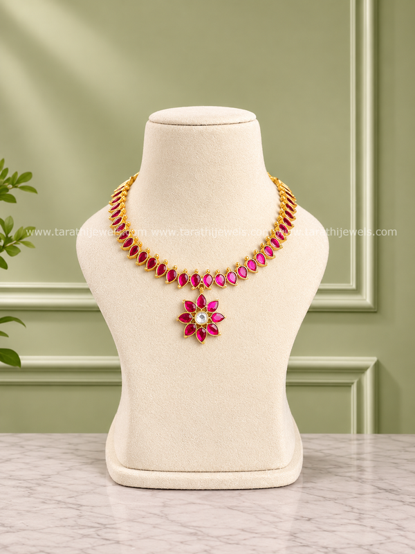 Tarathi Jadau Kundan Necklace N1175