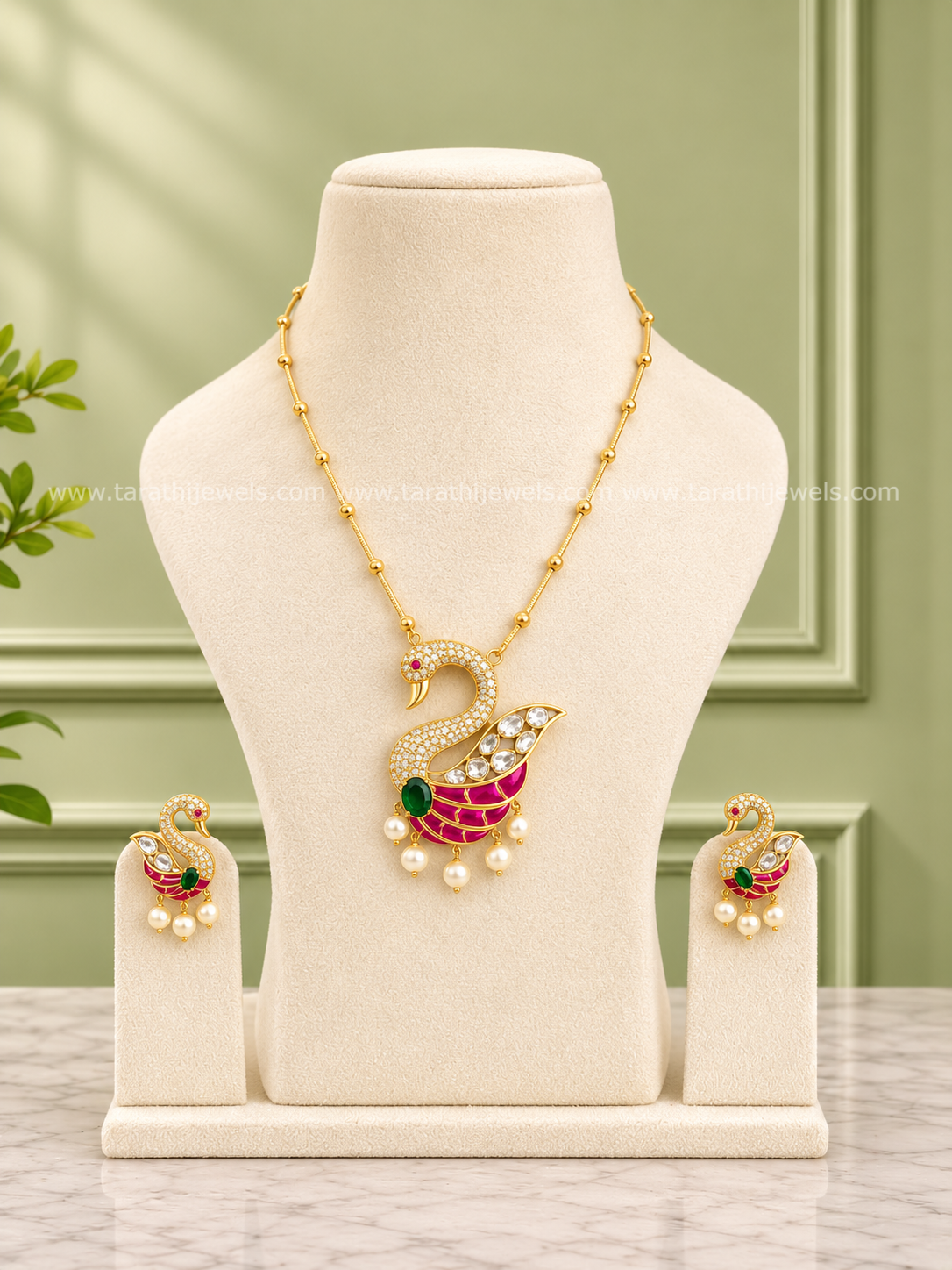 Peacock Pendant NeckChain N1180