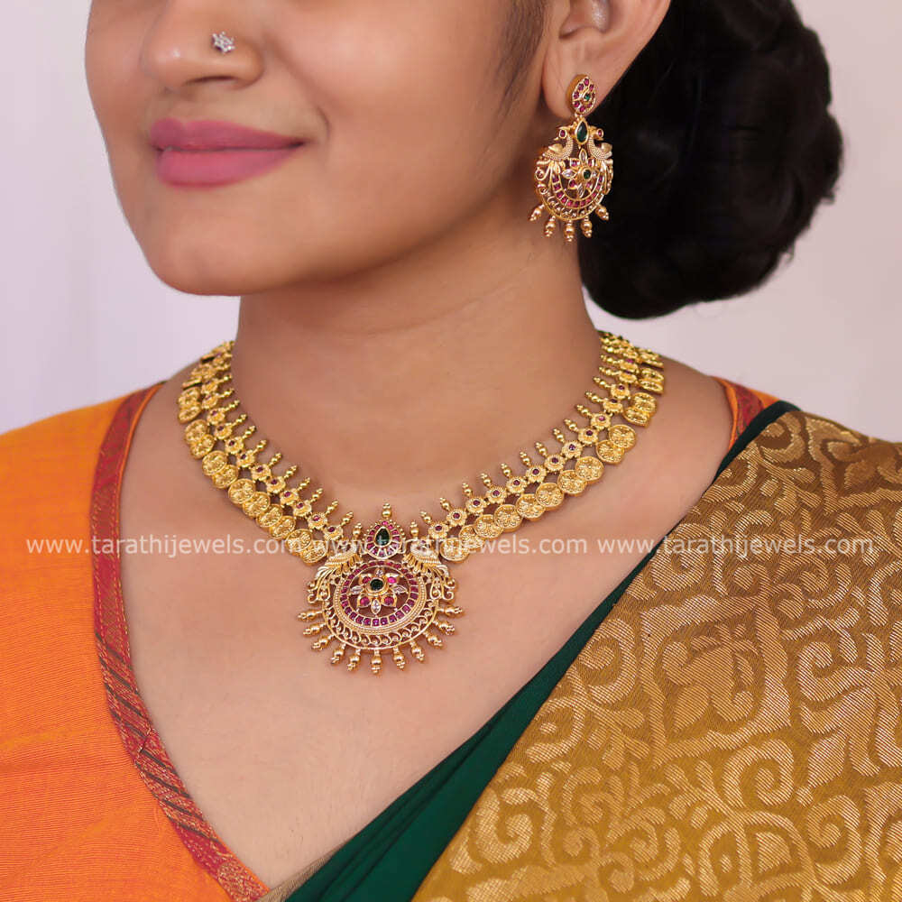 Gold Finish Chakra coin Necklace Version2 N333