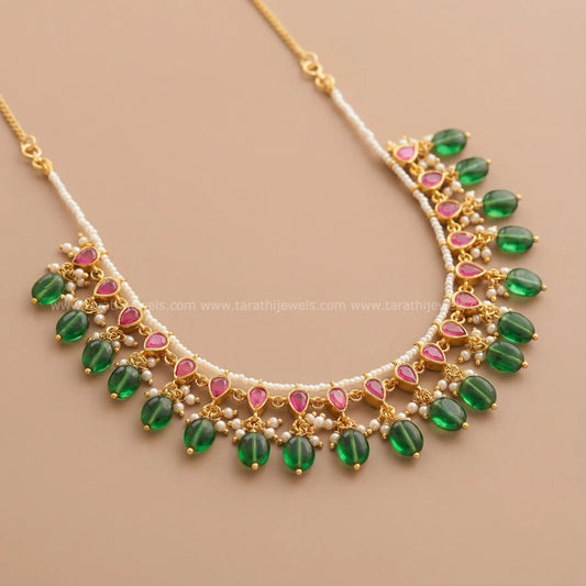Pearl Kundan Necklace N871