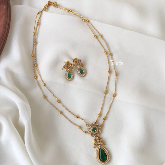Amazing Peacock Necklace N432