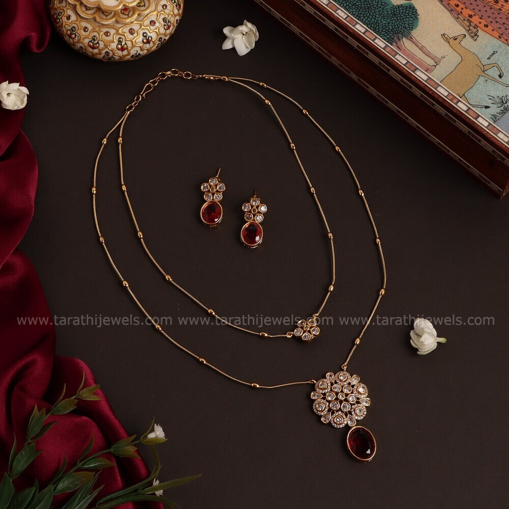 Saanya double layer Neckset N441