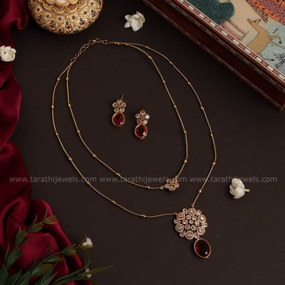 Saanya double layer Neckset N441