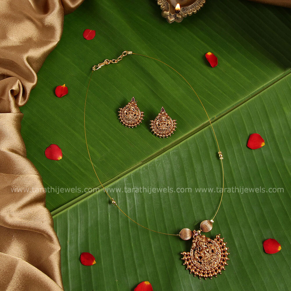 Antique Lakshmi Invisible Chain N446
