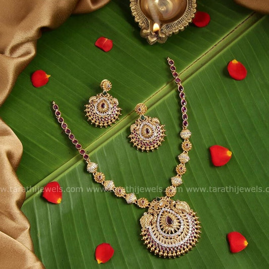 Amazing Peacock Design Necklace N462
