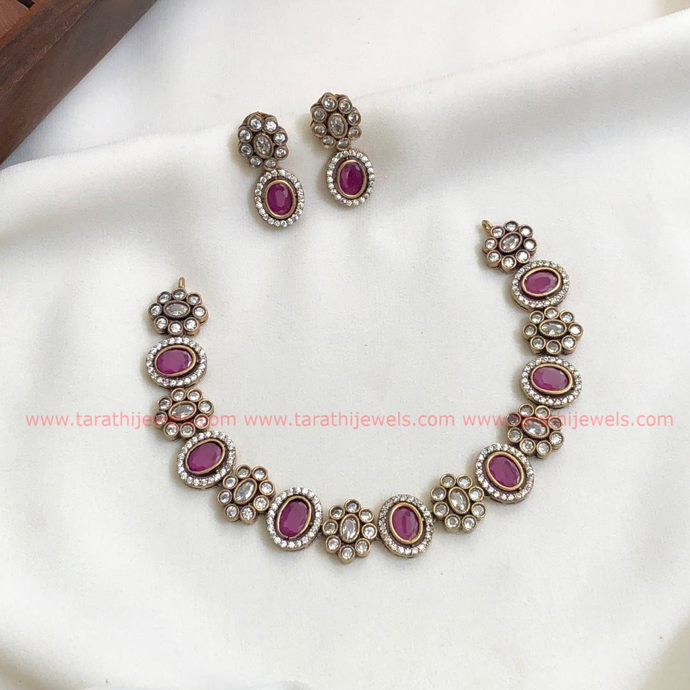 Victorian Floral Neckpiece N481