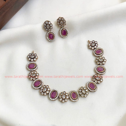 Victorian Floral Neckpiece N481