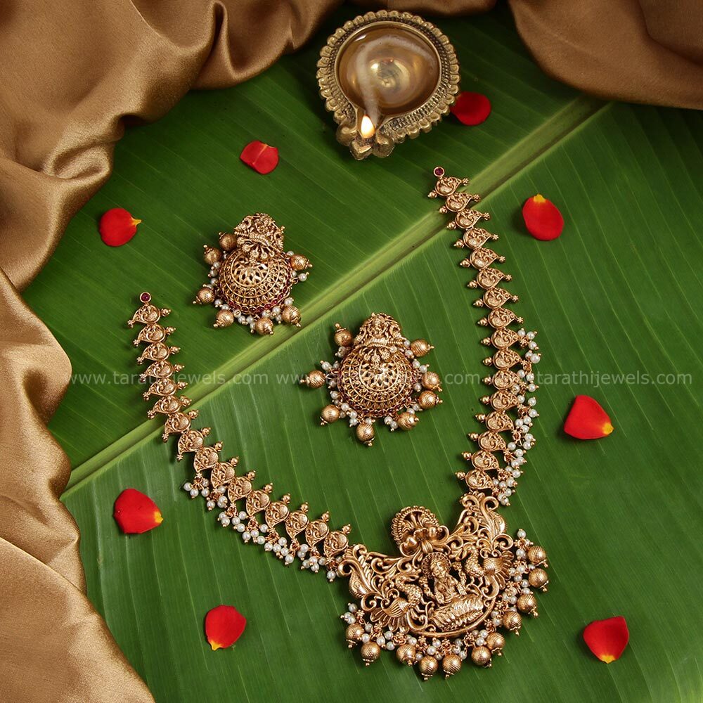 Guttapusalu Lakshmi Necklace N513