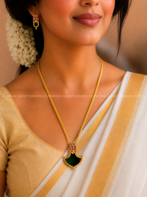 Kerala Palak Necklace N516