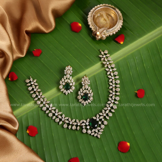 Party wear Cz Necklace N517