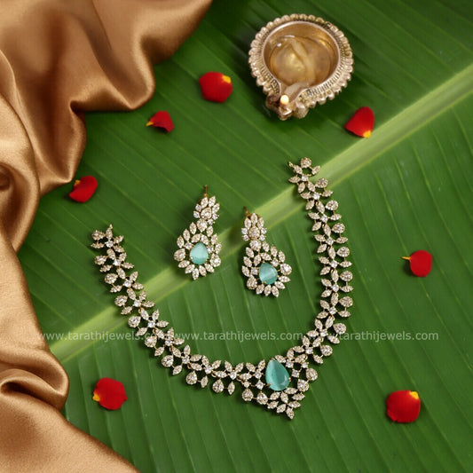 Party wear Cz Necklace N518