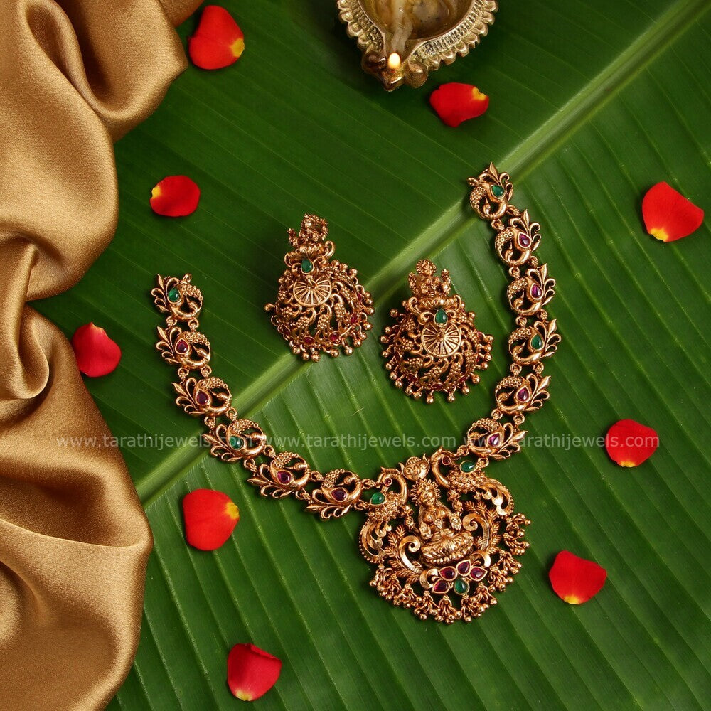 Amazing Lakshmi Bridal Necklace N529