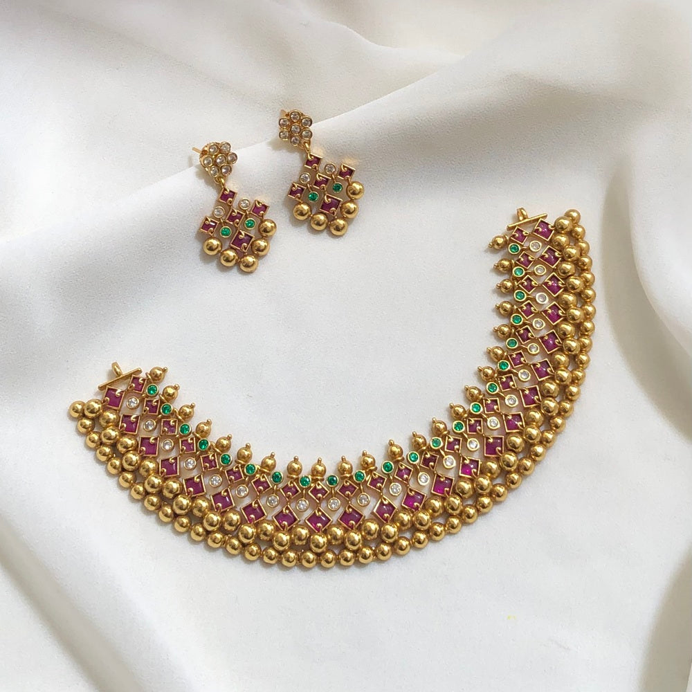 Nandhini Multi color Necklace N533