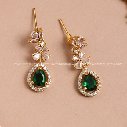 Two Layered Diamond Look alike Necklace N617