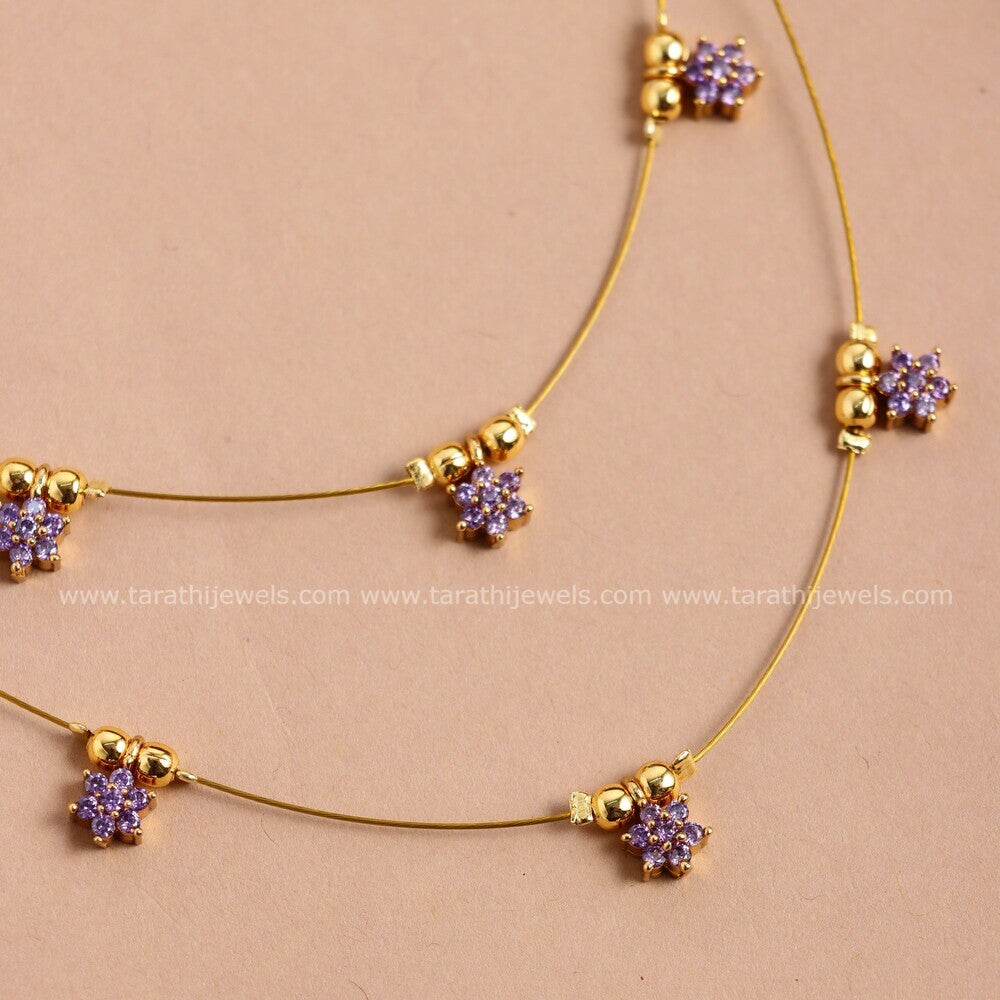 Dual Layered Invisible Necklace N631
