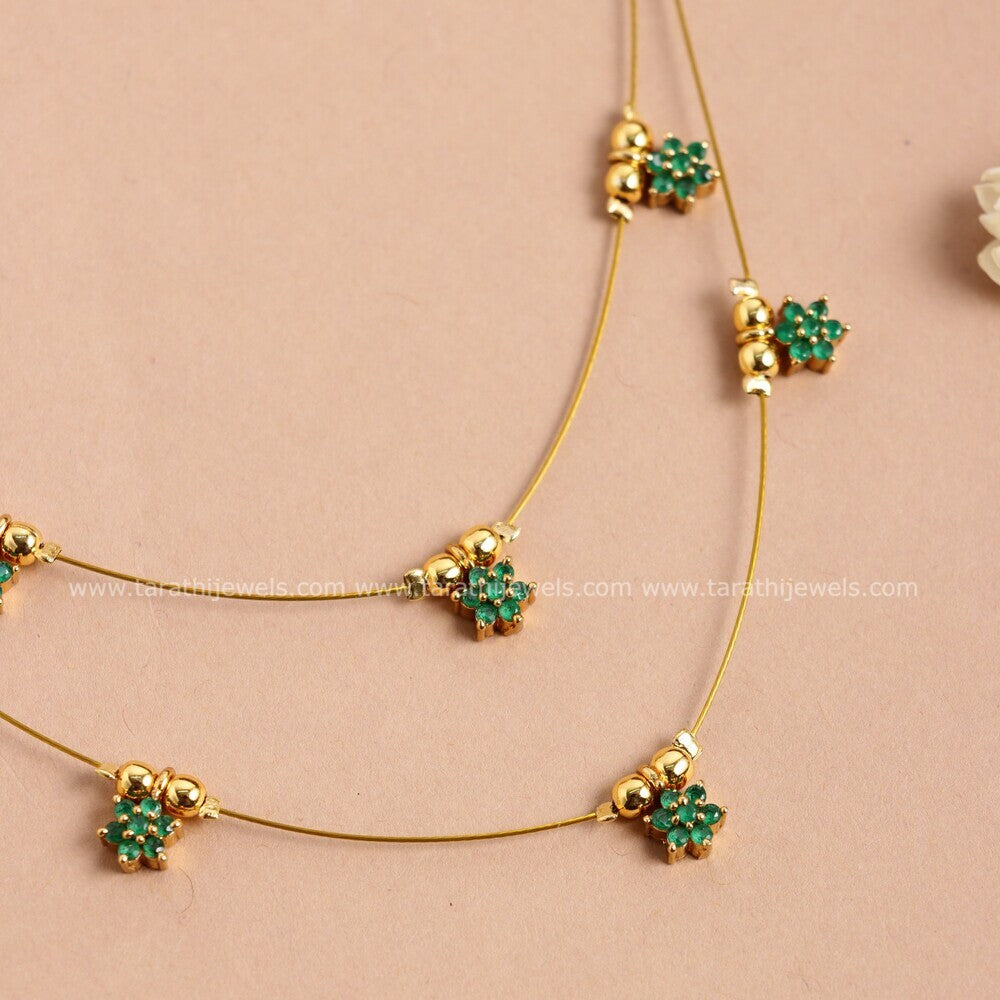 Dual Layered Invisible Necklace N633