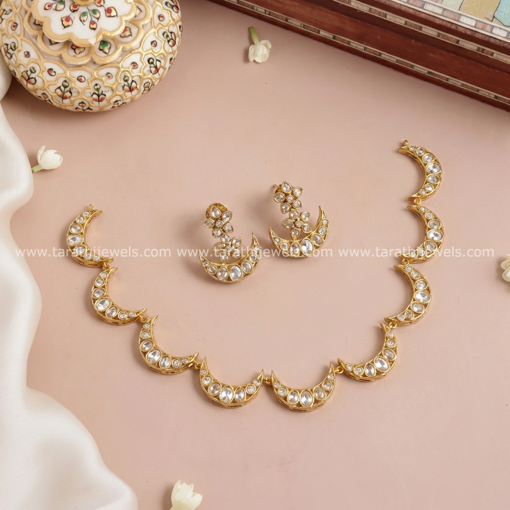 Half Moon AD Necklace N714