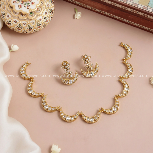 Half Moon AD Necklace N714