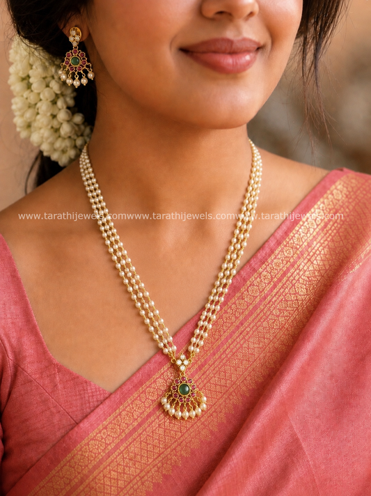 Saranya Pearl Chain N758