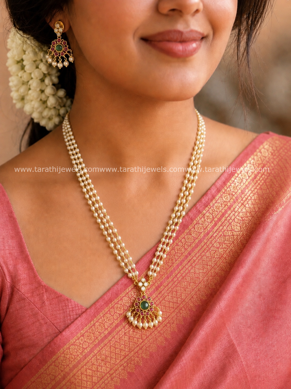 Saranya Pearl Chain N758