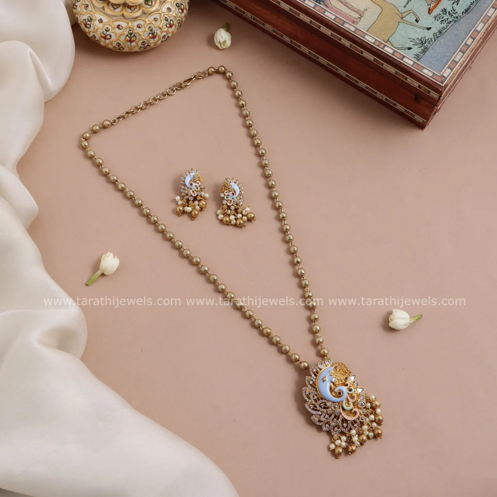 Peacock Pendant Chain N769