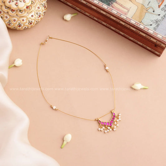 Jadau Invisible Neckpiece N776