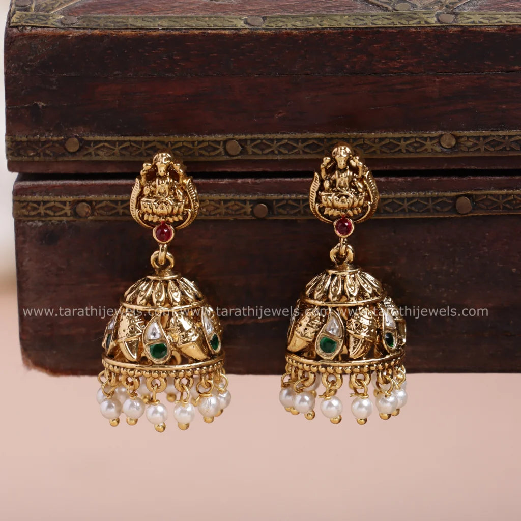 Tarathi Jadau Statement Necklace N782