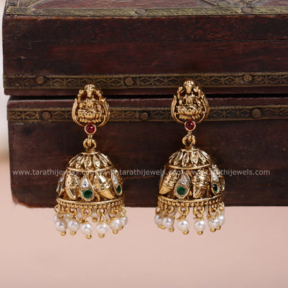 Tarathi Jadau Statement Necklace N782