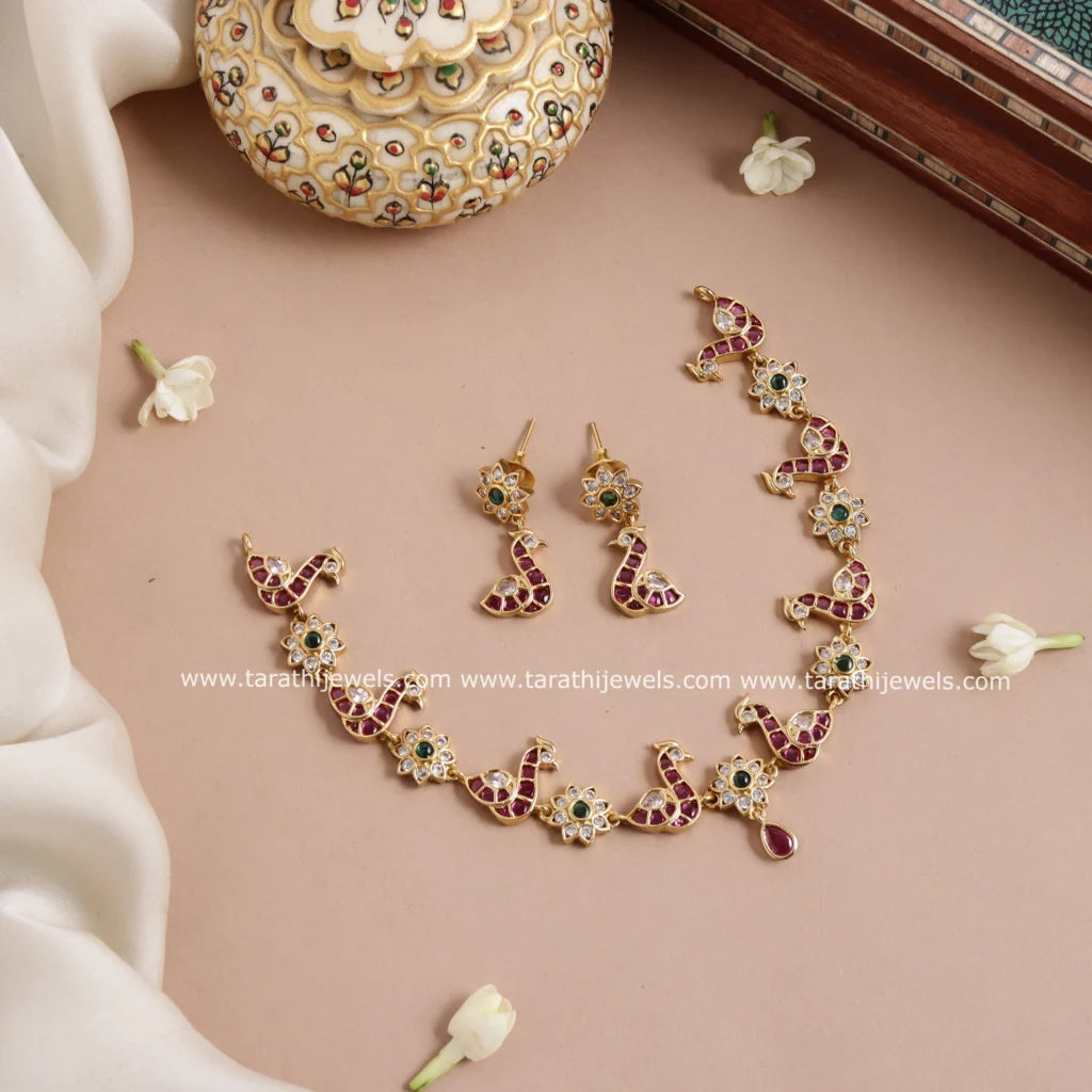 Peacock Necklace N804
