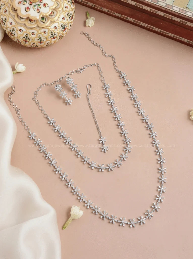 American Diamond Combo Neck Set N898