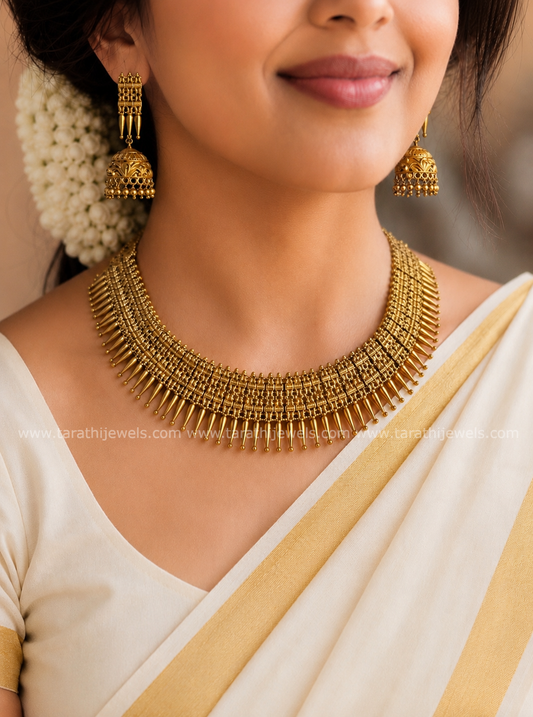 Traditional Kerala Style Necklace N923