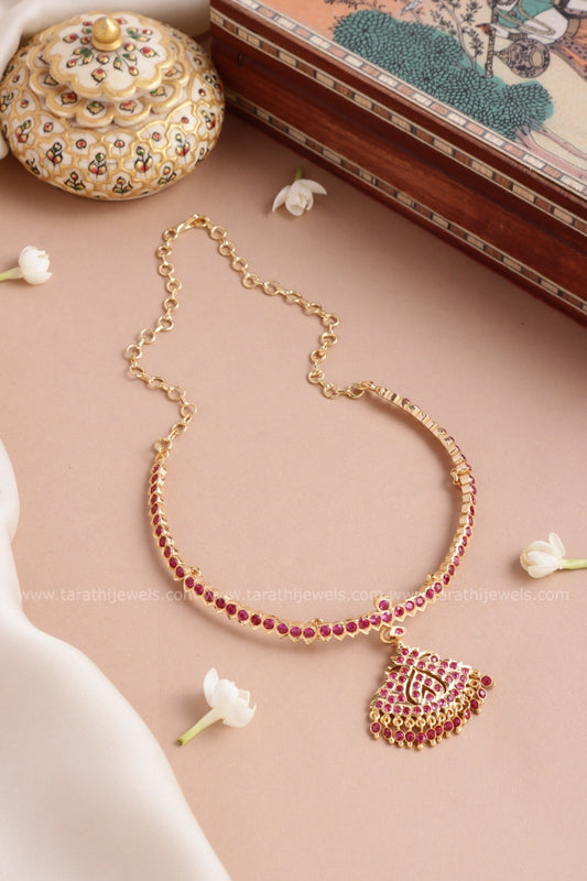Premium Traditional Attigai Necklace N947