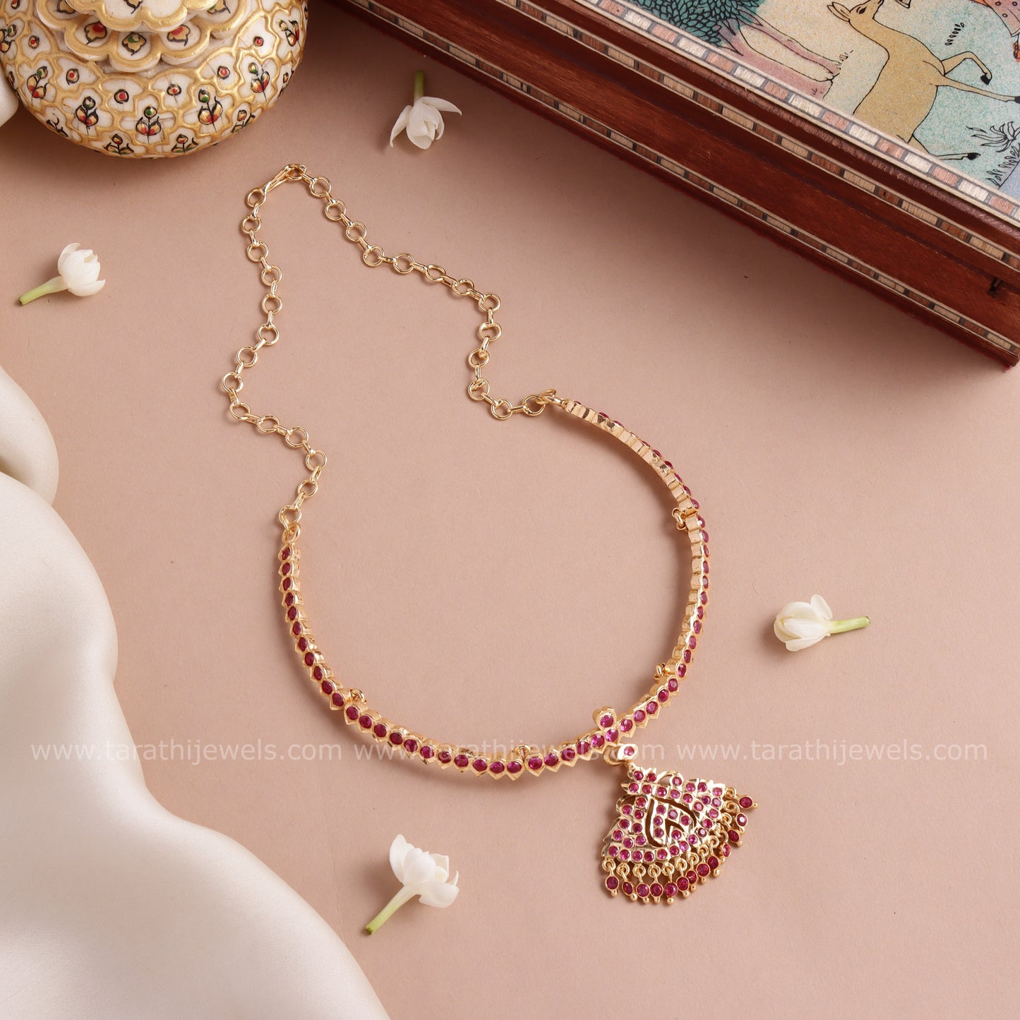 Premium Traditional Attigai Necklace N947