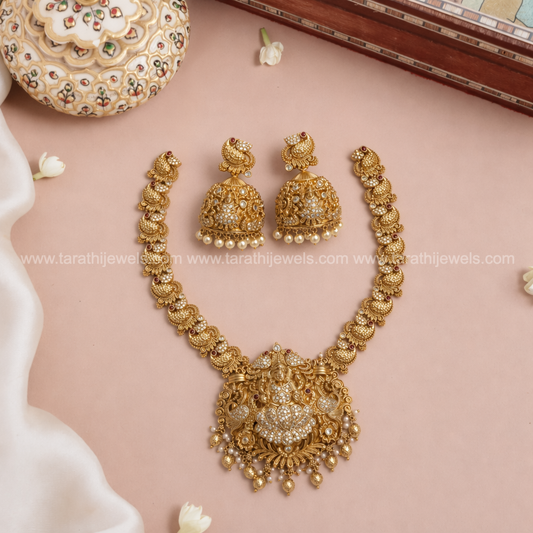 Nakshi Gold Finish Necklace N953